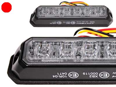 AXIXTECH MS6 PUNAINEN VAAKA LED-TASOVILKKU