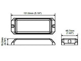 AXIXTECH MS26 KELTAINEN LED-TASOVILKKU R65 CLASS 2