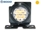 LED-VAROITUSVILKKU KELT. 10-30V R65 HALK 32/38,6MM