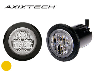 AXIXTECH UR03 KELTAINEN LED-VAROITUSVILKKU R65