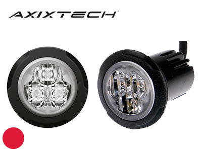 AXIXTECH UR03 PUNAINEN LED-VAROITUSVILKKU R65