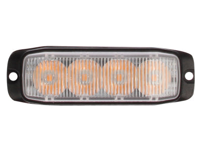 LED-TASOVILKKU R65 12/24V KELT. 4-LED 100X32X20MM