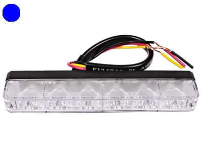 AXIXTECH ES6 SININEN LED-TASOVILKKU R65 12/24V 129MM