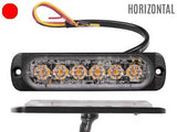 AXIXTECH ST6 PUNAINEN VAAKA LED-TASOVILKKU R65