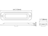 AXIXTECH ST6 PUNAINEN VAAKA LED-TASOVILKKU R65