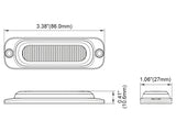 AXIXTECH ST3 KELTAINEN LED-TASOVILKKU 3-LED