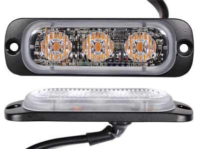 AXIXTECH ST3 PUNAINEN LED-TASOVILKKU 3-LED