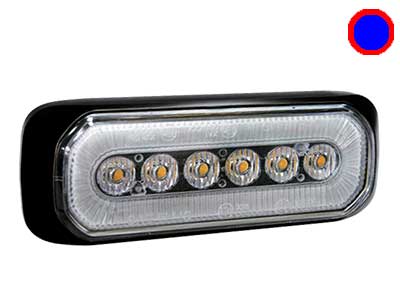 AXIXTECH HB6 SIN/PUN LED-TASOVILKKU R65 LED-KEHÄLLÄ #