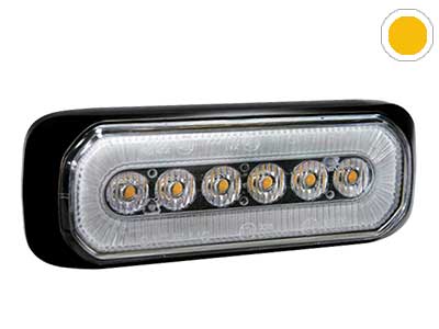 AXIXTECH HB6 KELT/KIRKAS LED-TASOVILKKU R65 LED-KEHÄLLÄ