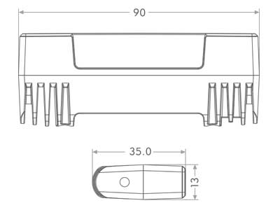 LED-TASOVILKKU KELTAINEN 10-33V