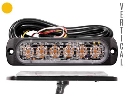 AXIXTECH ST6 PYSTY 3M ADR JOHTO KELTAINEN LED-VAROITUSVALO R65 6