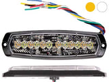 AXIXTECH SM6-D 6+6LED DUAL AMBER/WHITE R65 (XA2)