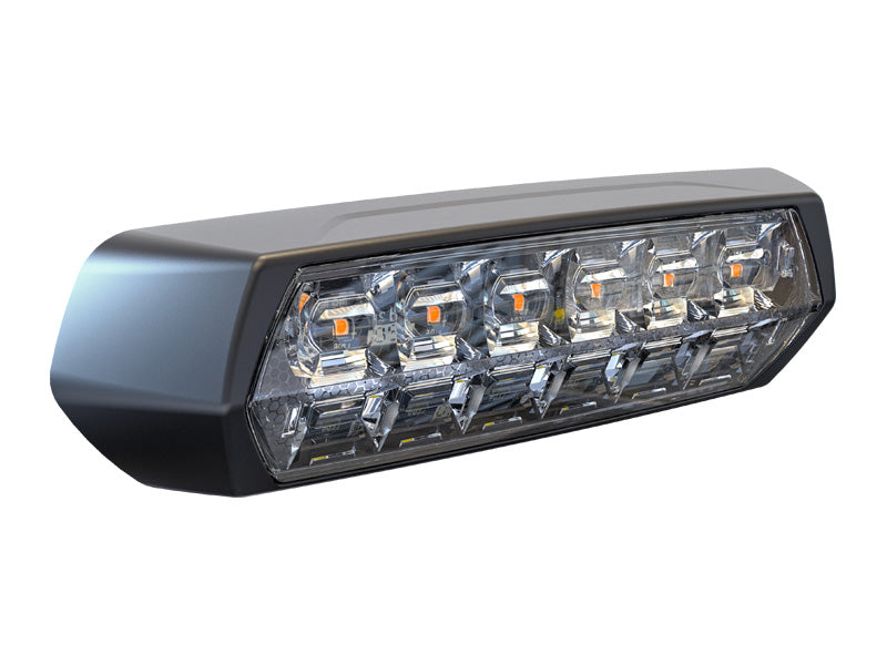 AXIXTECH M080 KELTAINEN LED-VAROITUSVILKKU/SCENEVALO 12/24V