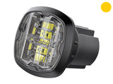 AXIXTECH CR06-W LEVEÄ KELT LED-VAROITUSVILKKU R65 CLASS 1