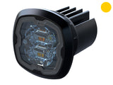 AXIXTECH CR06 KELT LED-VAROITUSVILKKU TUMMA R65 CLASS 1