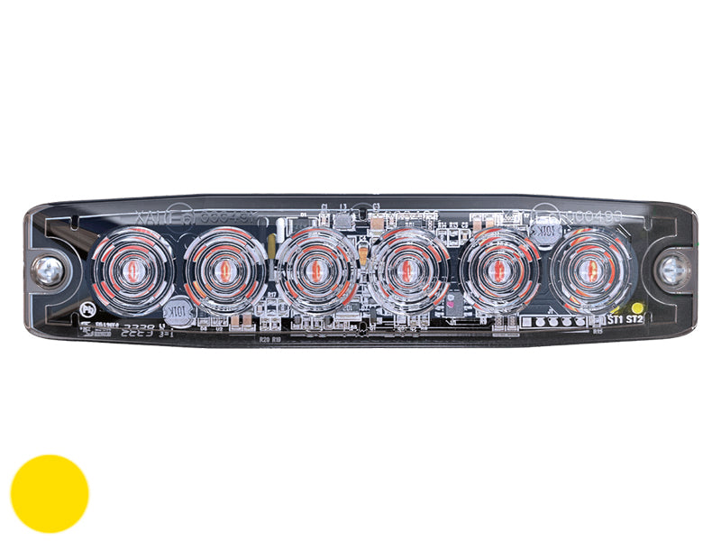 AXIXTECH LP6 LED-TASOVILKKU R65 12/24V 6-LED KELT.