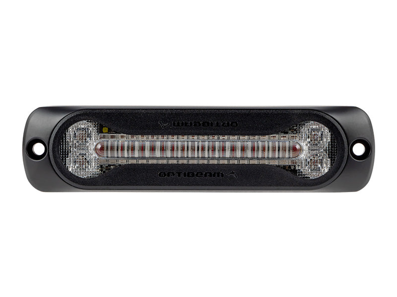 OPTIBEAM DARK PHANTOM SX6 PUNAINEN LED-TASOVILKKU R65 CLASS 2