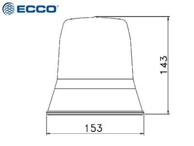 LED-MAJAKKA 12/24V  CAP168 / ICAO 3-PULTTI