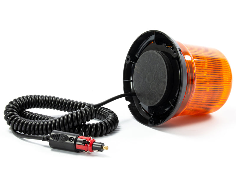 AXIXTECH B14 KELTAINEN LED-MAJAKKA R65 MAGNEETTI 12/24