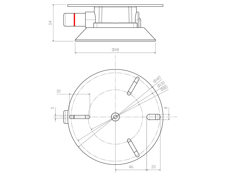 IMUKUPPITELINE MAJAKALLE 140MM
