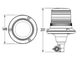 LED-MAJAKKA KELT. JOUSTOTAPPI  R65 12-24V *