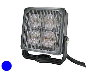 AXIXTECH SQ4 SININEN LED-VAROITUSVALO 10-30V #