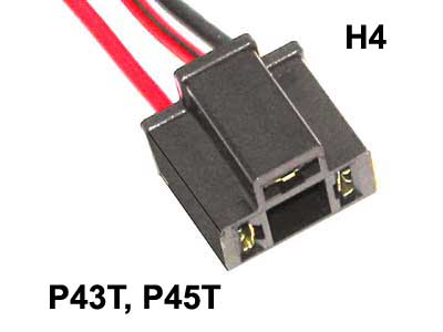 LAMPUNKANTA H4 TAAKSEPÄIN *