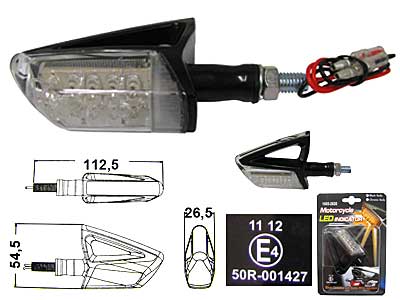 MP/ ATV LED-VILKKULYHTY  15XLED ##