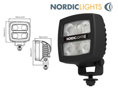 NORDIC SPICA LED PERUUTUSVALO N24R