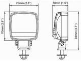 NORDIC LED KL1501 12-24V 10W FLOOD
