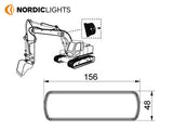 NORDIC PICTOR 620 LED FLOOD UPSIDE M16 TT