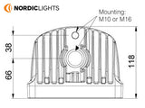 NORDIC PICTOR 620 LED FLOOD DOWNSIDE M16 TT