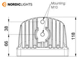 NORDIC PICTOR 620 LED FLOOD DOWNSIDE M10 TT