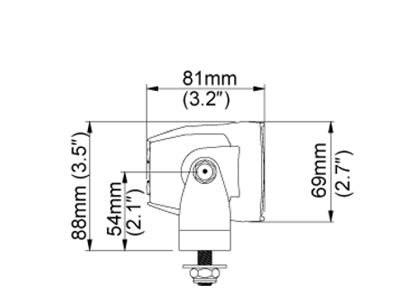 NORDIC PICTOR 830 LED WIDE FLOOD M10
