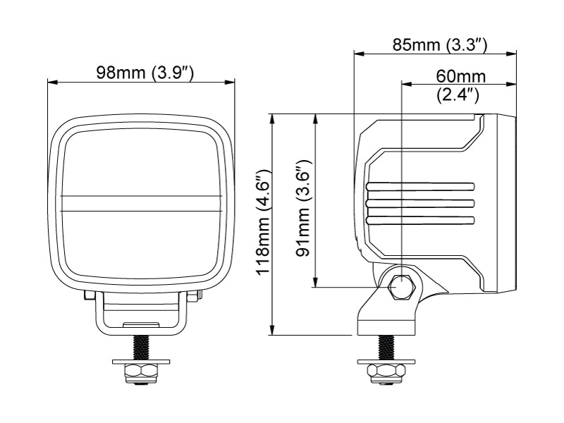 NORDIC LED SCORPIUS GO 430 12-24V 35W FLOOD