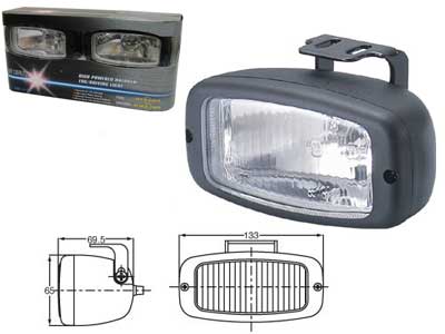 KAUKOVALOSARJA H3 133X65MM ###