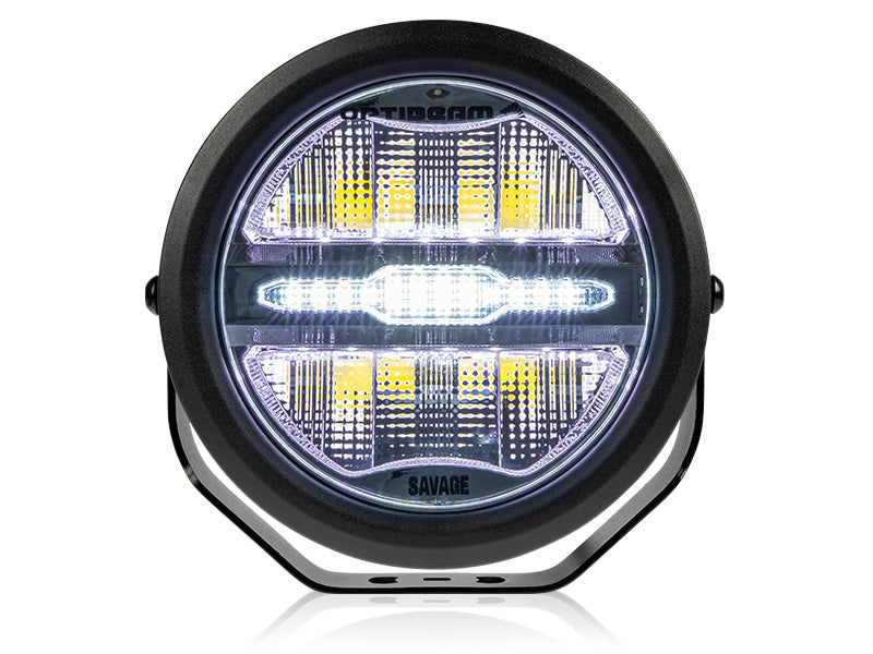 OPTIBEAM # SAVAGE 7 LED KAUKOVALO 9-36V