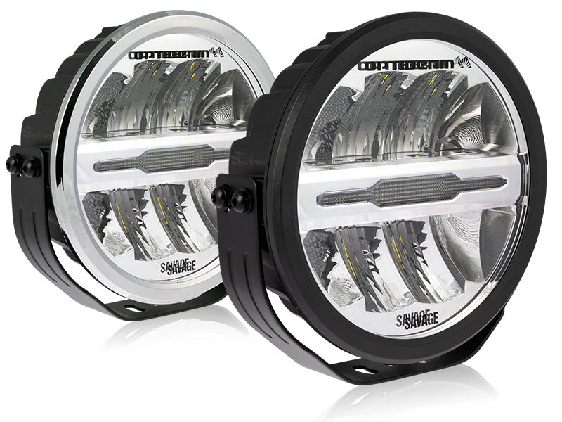 OPTIBEAM # SAVAGE 9 LED KAUKOVALO 9-36V