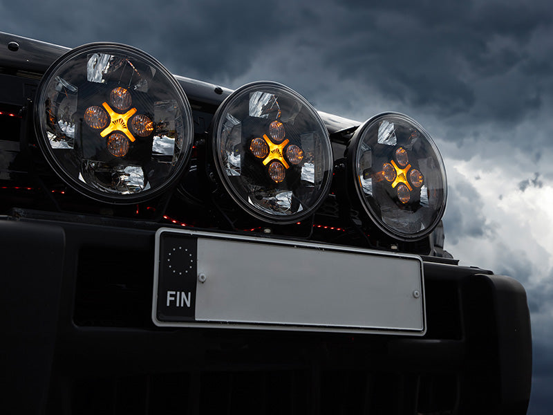 OPTIBEAM NIN9 9" LED KAUKOVALO