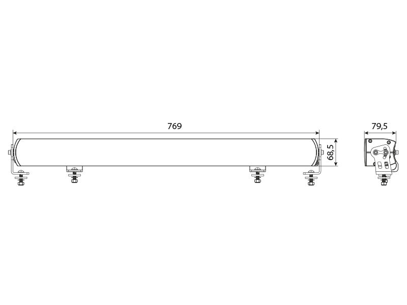 OPTIBEAM SUPER CAPTAIN DUAL 800 SPECIAL REF. 2X20