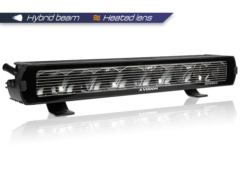 OPTIBEAM GENESIS II 600 LED-KAUKOVALO 9-30V HYBRID LÄMMITYS