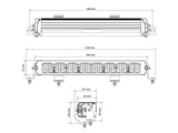 OPTIBEAM GENESIS II 600 LED-KAUKOVALO 9-30V HYBRID LÄMMITYS