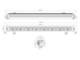 X-VISION # GENESIS II 1100 LED-KAUKOVALO 9-30V HYBRID BEAM