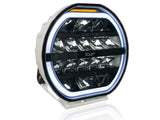 W-LIGHT FURY 9" LED-KAUKOVALO VALKOINEN