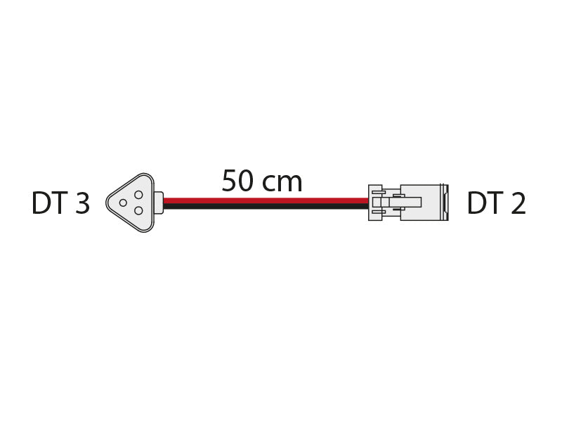 JOHTO 50CM DT-3 -> DT-2