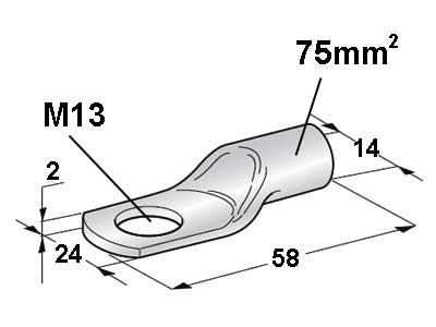 KAAPELIKENKÄ 75-13MM REIK