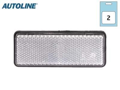 AUTOLINE HEIJASTINPARI VALK. 96X38MM LIIMALLA