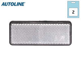 AUTOLINE HEIJASTINPARI VALK. 96X38MM LIIMALLA