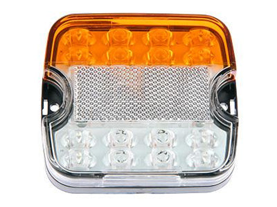 LED-ETUVALO/VILKKU 12/24V  105X95X24MM