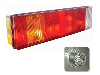 TAKAVALO IVECO 465X130 VAS+ÄÄRIV+REK.VALO